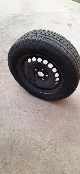 Железни джанти със зимни гуми 4 бр.