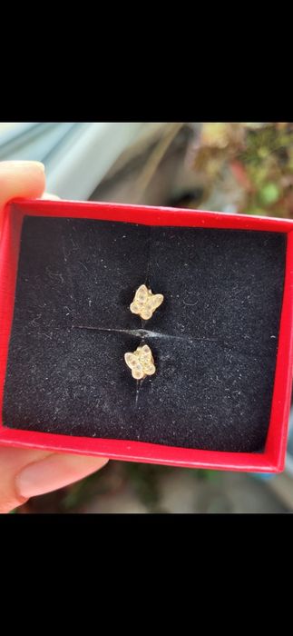 Cercei de aur fetite