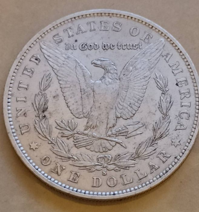 Moneda 1 dolar american 1921