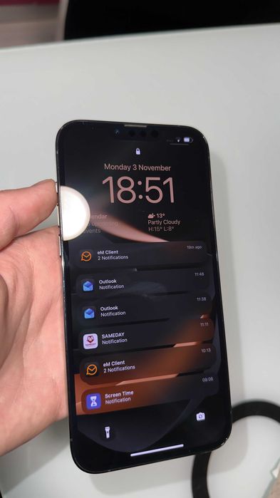 iPhone 13 Pro Max 128GB, 84% Baterie, iOS 18.0