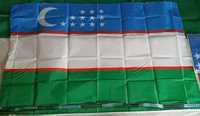 Oʻzbekiston bayrogʻi флаг Узбекистана с доставкой Flag of  Uzbekistan