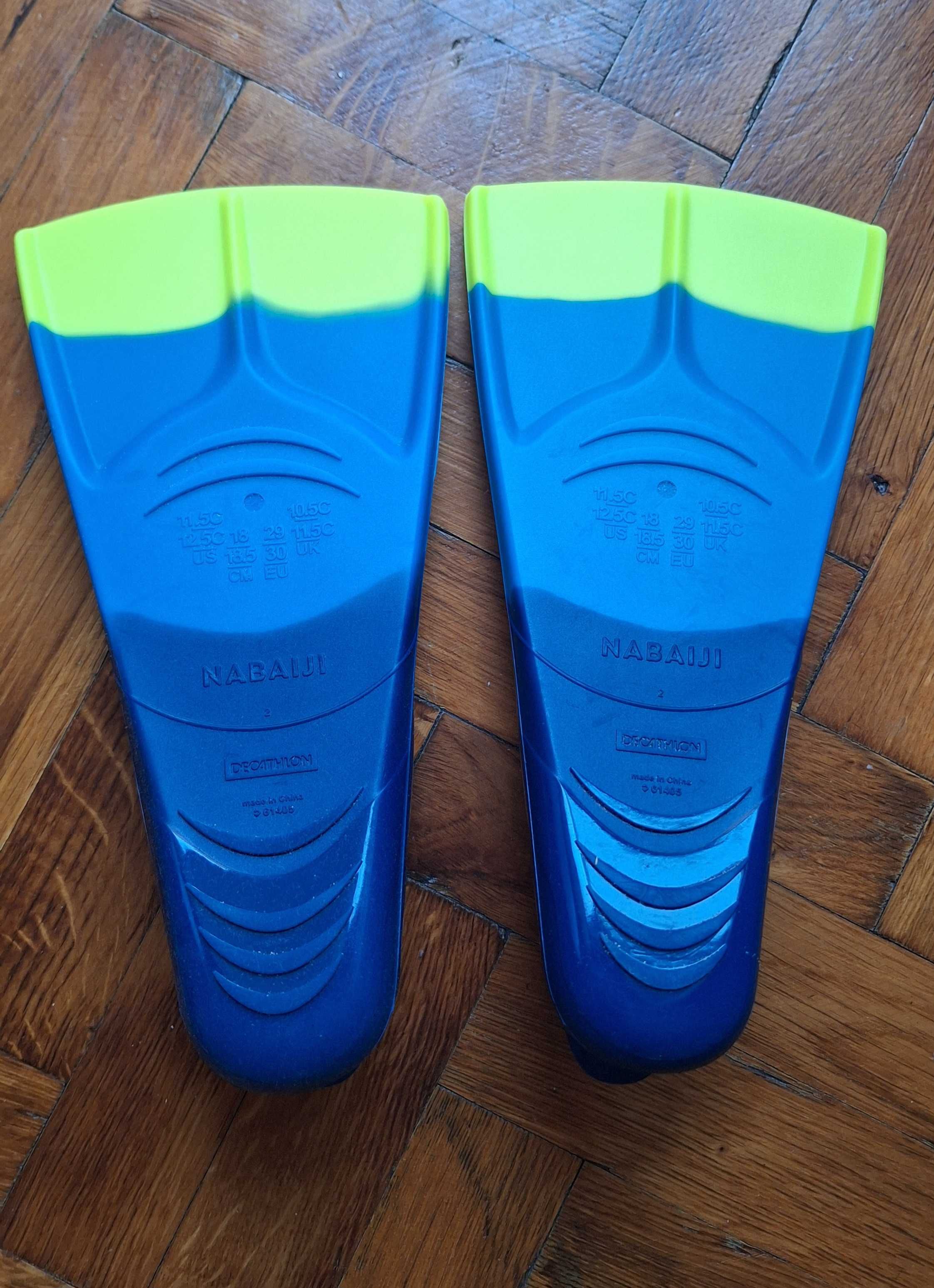 Плавници за деца Decathlon