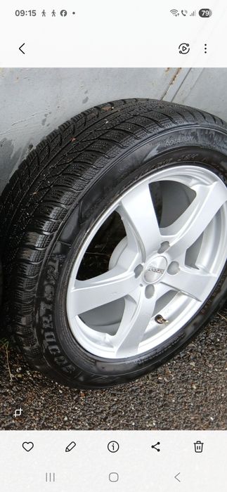 Vând jante cu anvelope M+S R16