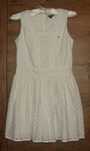 Rochita Tommy Hilfiger, Marime 152/12 ani, Alba, Autentica/Originala