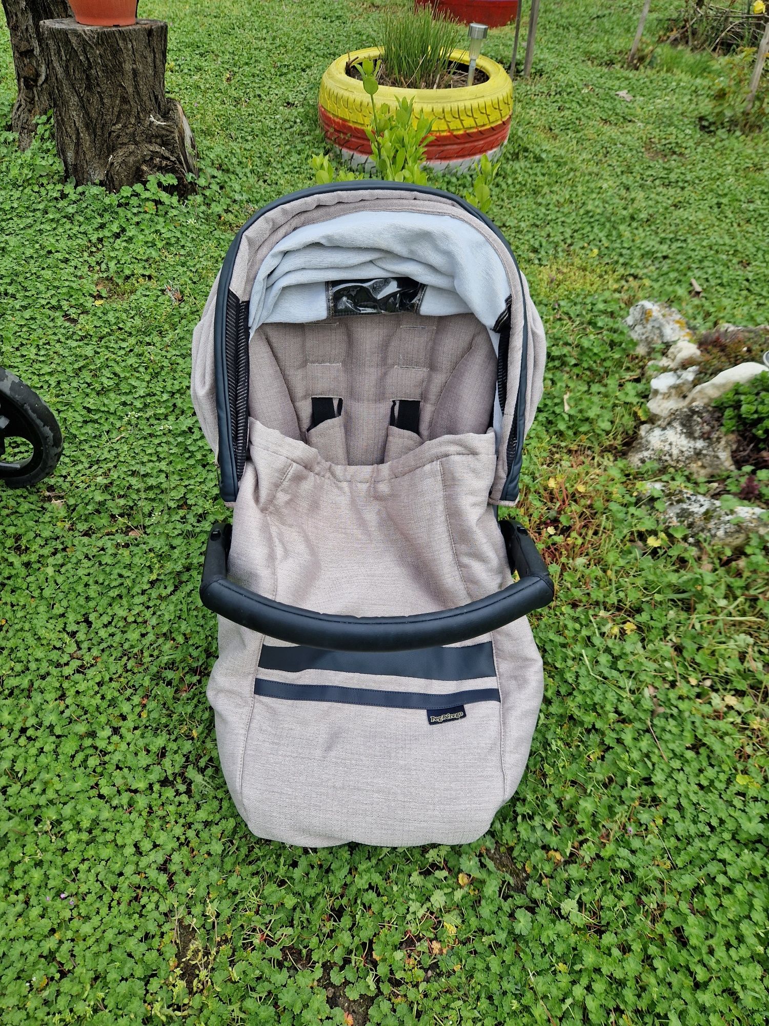 Бебешка количка 3в1 Peg Perego BOOK PLUS Modular Elite Luxe Beige 2017
