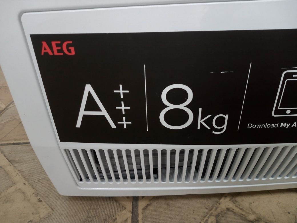 Като нова сушилня с термопомпа Аег Aeg 8000 series 8кг А+++ !