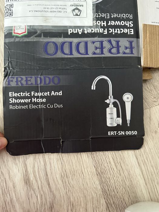 Robinet electric cu dus Freddo