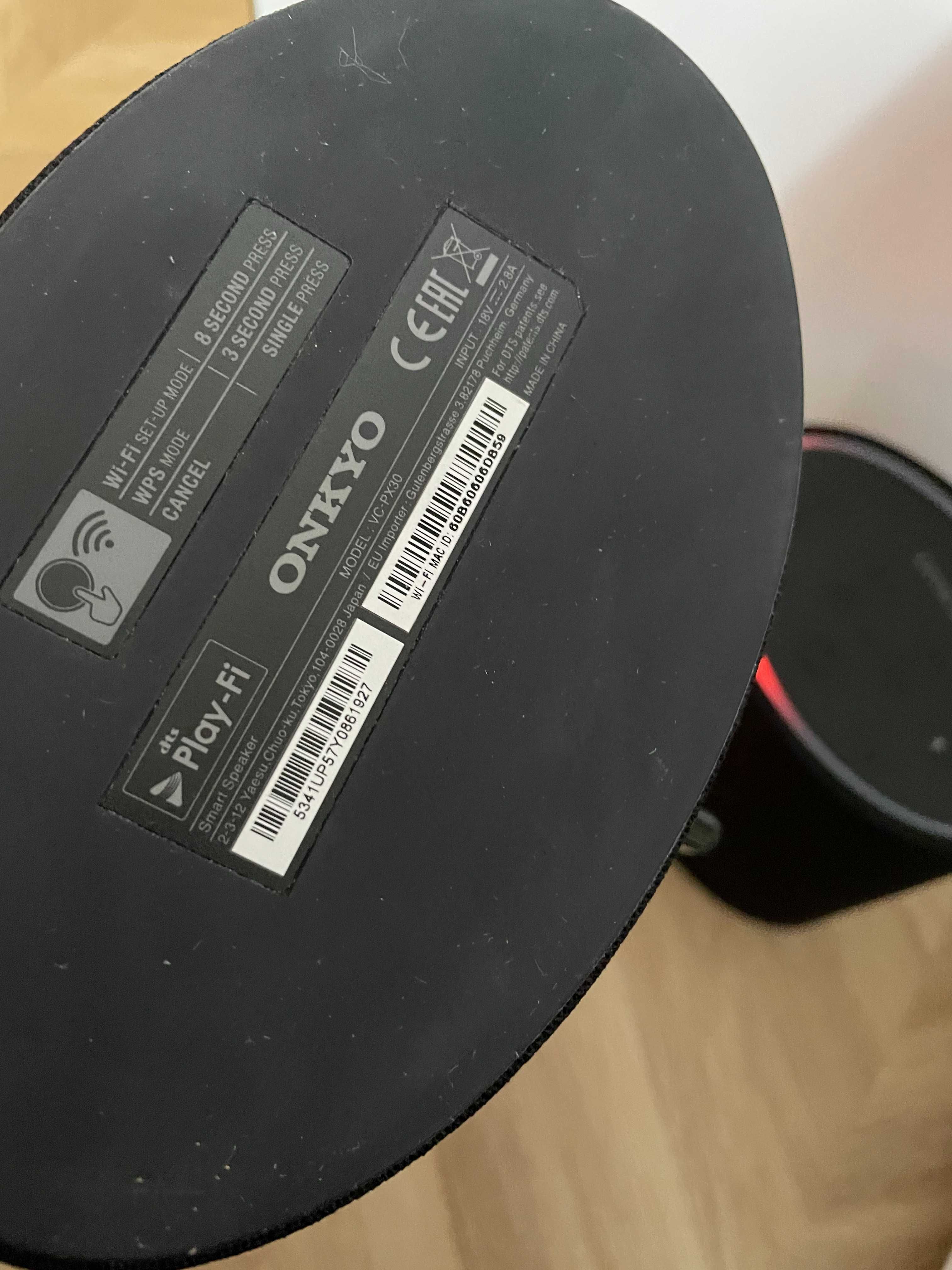 Onkyo activ smart speaker VC-PX30, dts Play-Fi