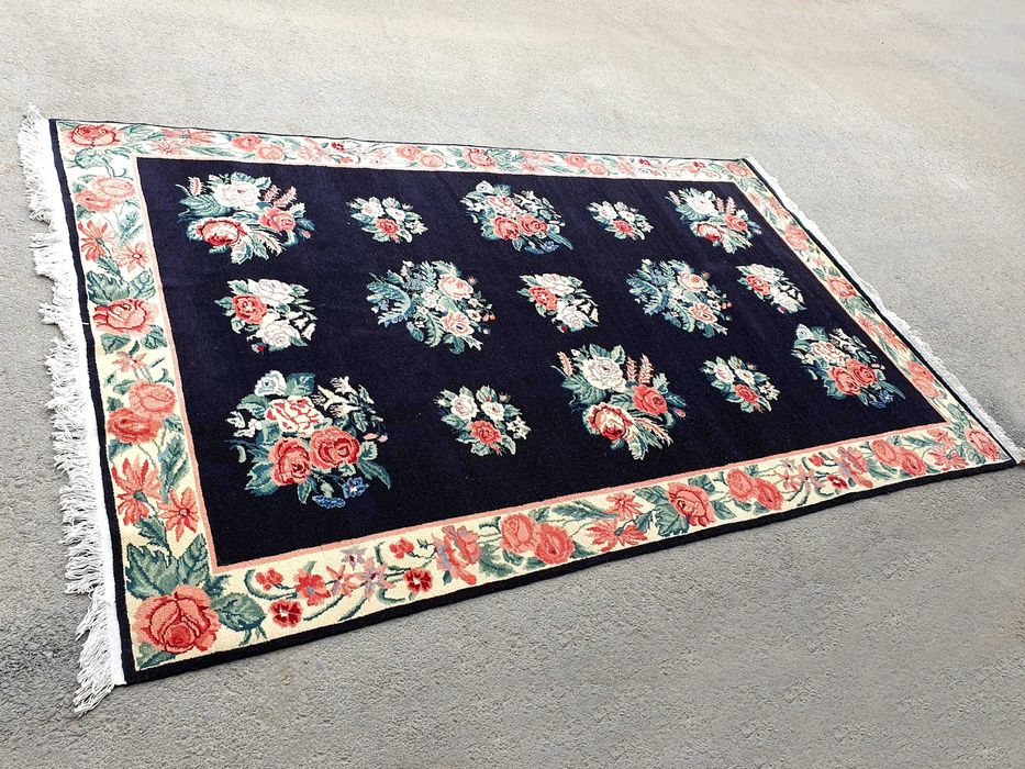 Covor NOU tesut manual, lana 100% Cisnadie,colectia  HANDEMADE 5,04 mp