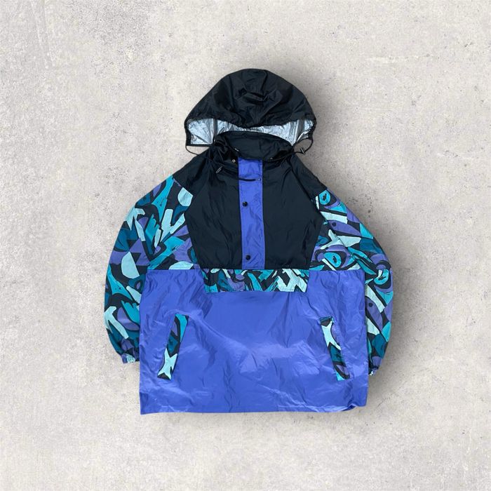 windbreaker, unisex mărimea L mov şi negru