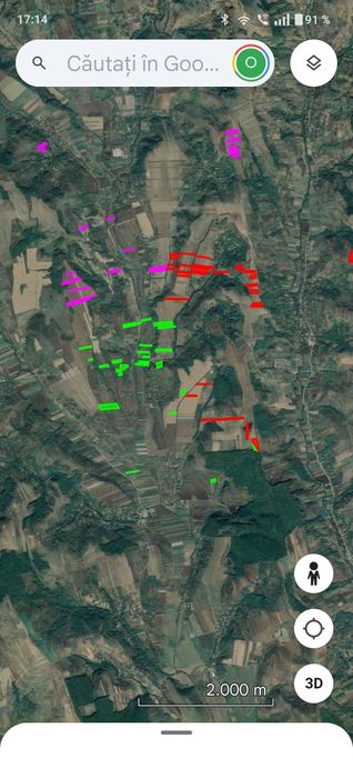 Teren agricol Oncesti, Vultureni, Stănișești.  Păsune Filipeni