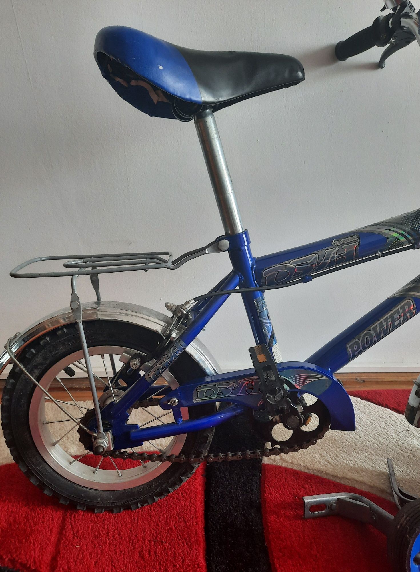 bicicleta copii 6-12 ani cu roti ajutatoare DHS 1210