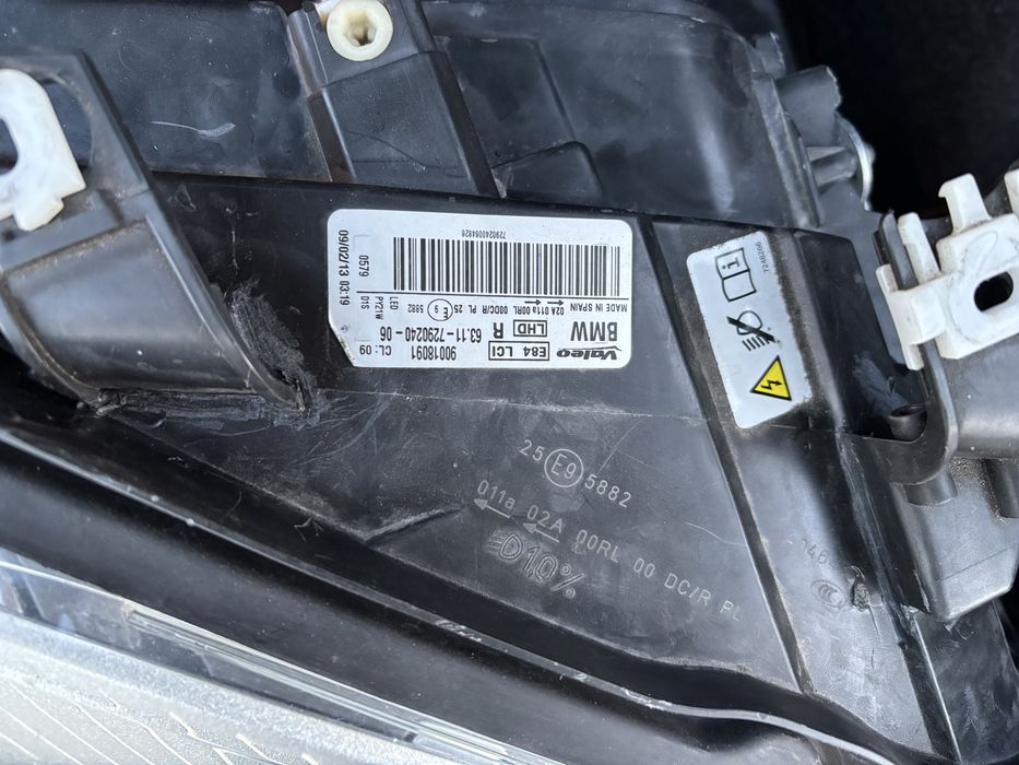 Фар BMW X1 E84 face led