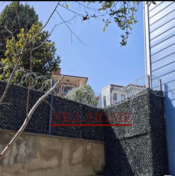 Поцинкована мрежа с декорация-( цвят-Антрацид) 4мм тел / 40 мм око