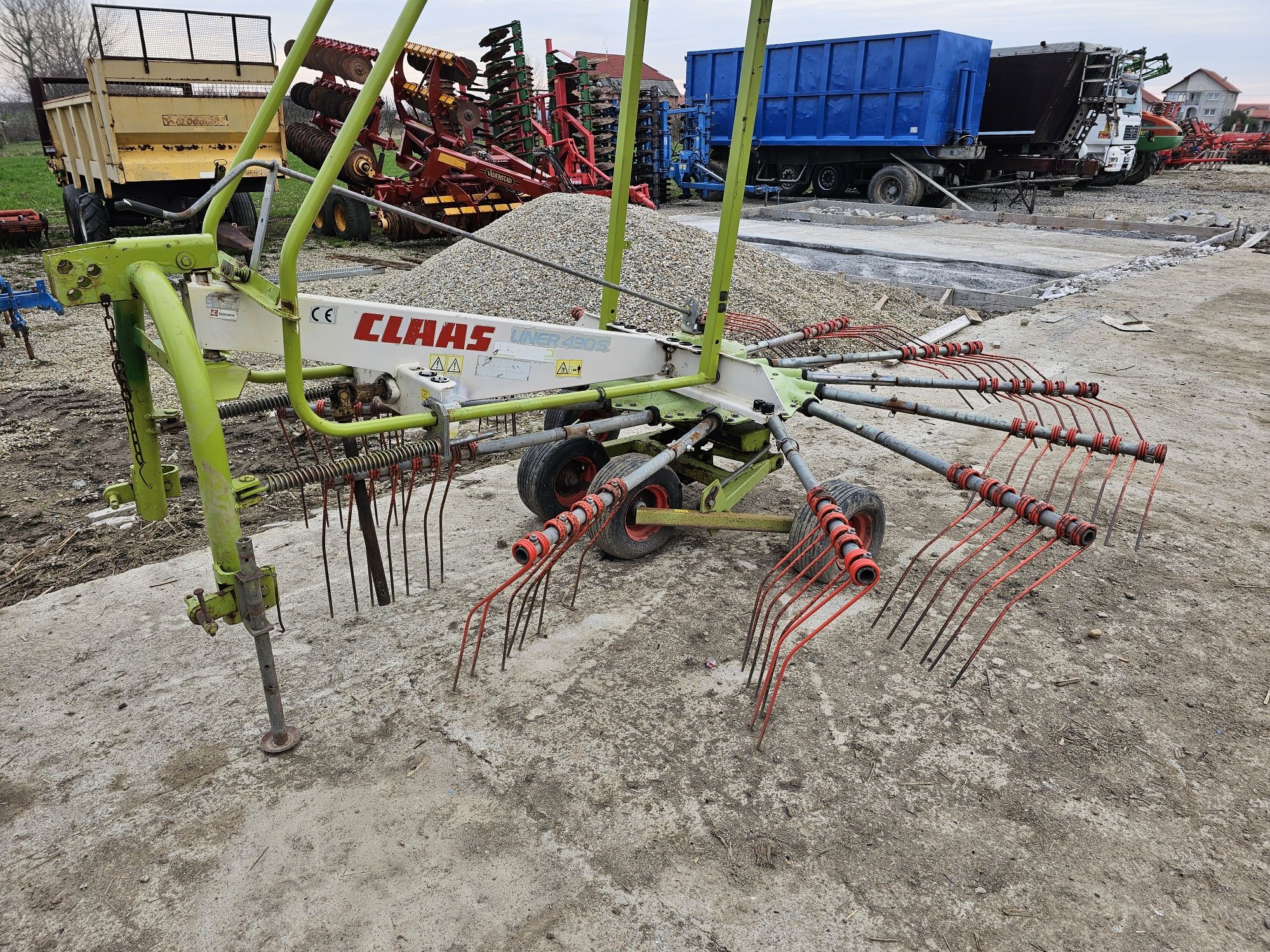 grebla claas linner 430 coasa presa freza plug met