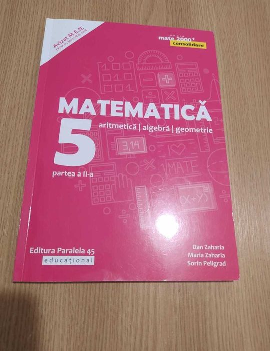 Cărți și manuale matematică 2