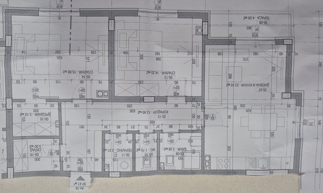 Продава се Многостаен апартамент в Свиленград - 100 кв.м за 950 €/кв.м - Снимка #2