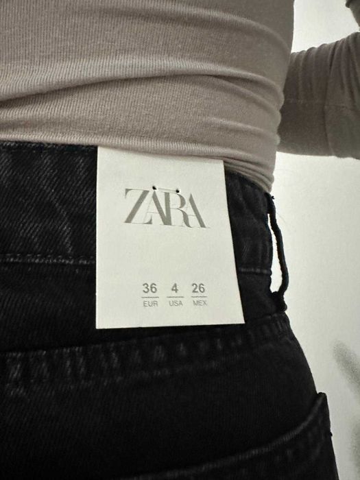 Blugi Zara negri, mărimea 36