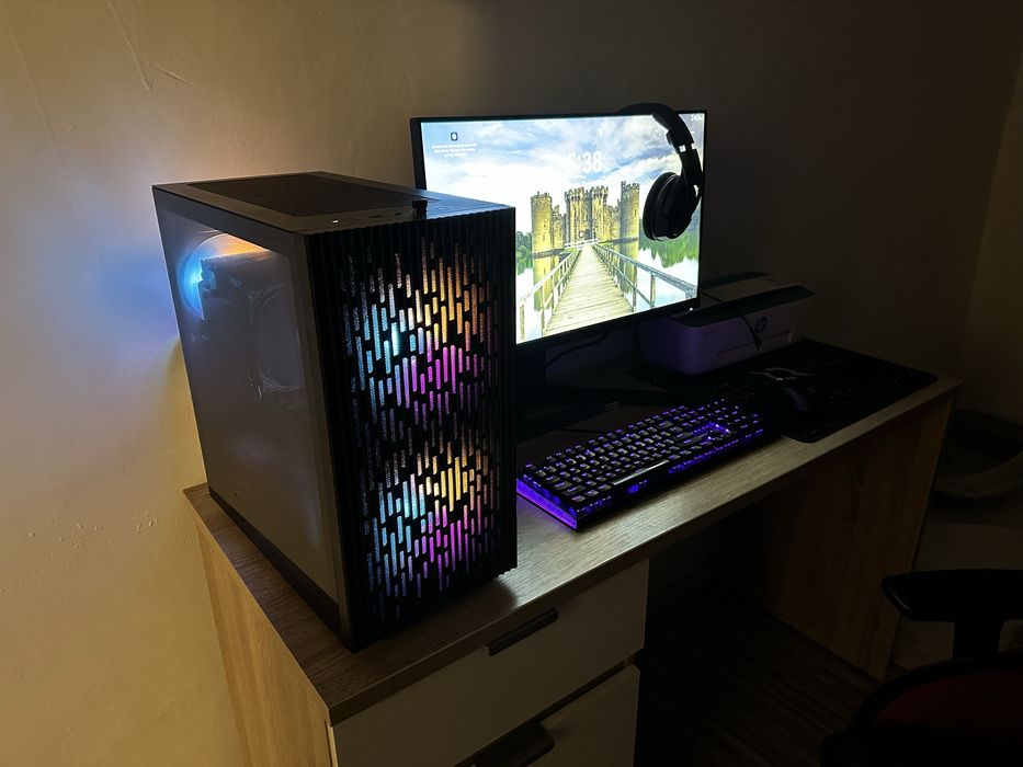 Kit PC Gaming + monitor 240Hz, i7 14700K, RTX 4060, 32 GB RAM DDR5