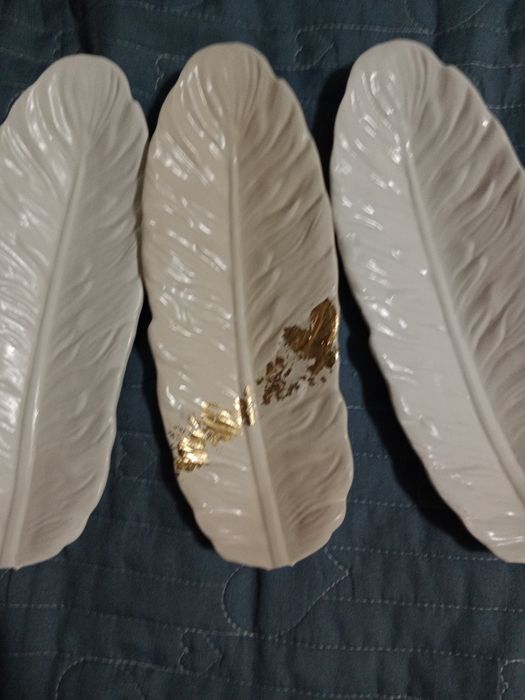 Подставка перо из гипса