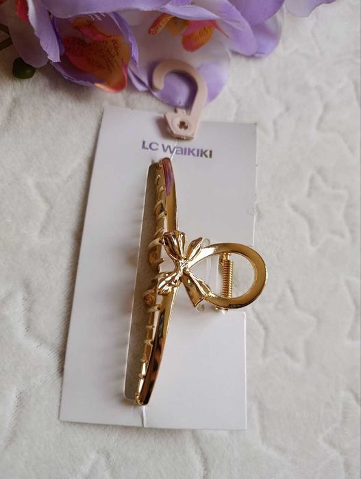 Новый металлический крабик для валос