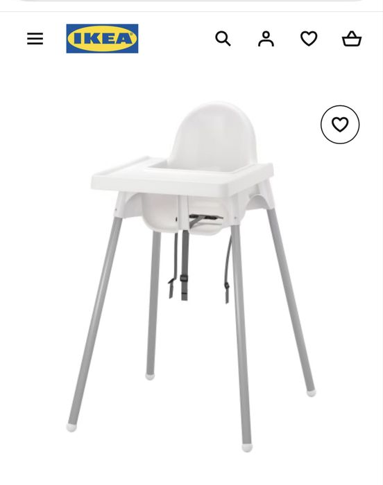 Столче за хранене IKEA Antilop