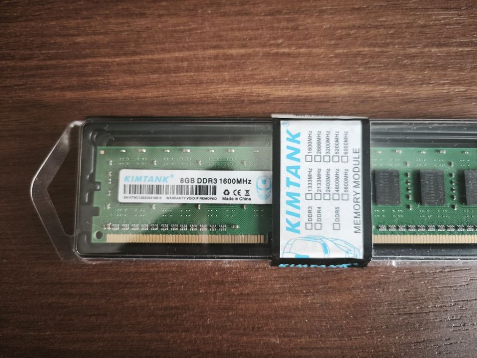 Memorie RAM DDR3 de 8GB Kimatak