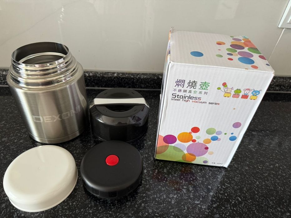 Термос для еды L806 0.8 л серебристый