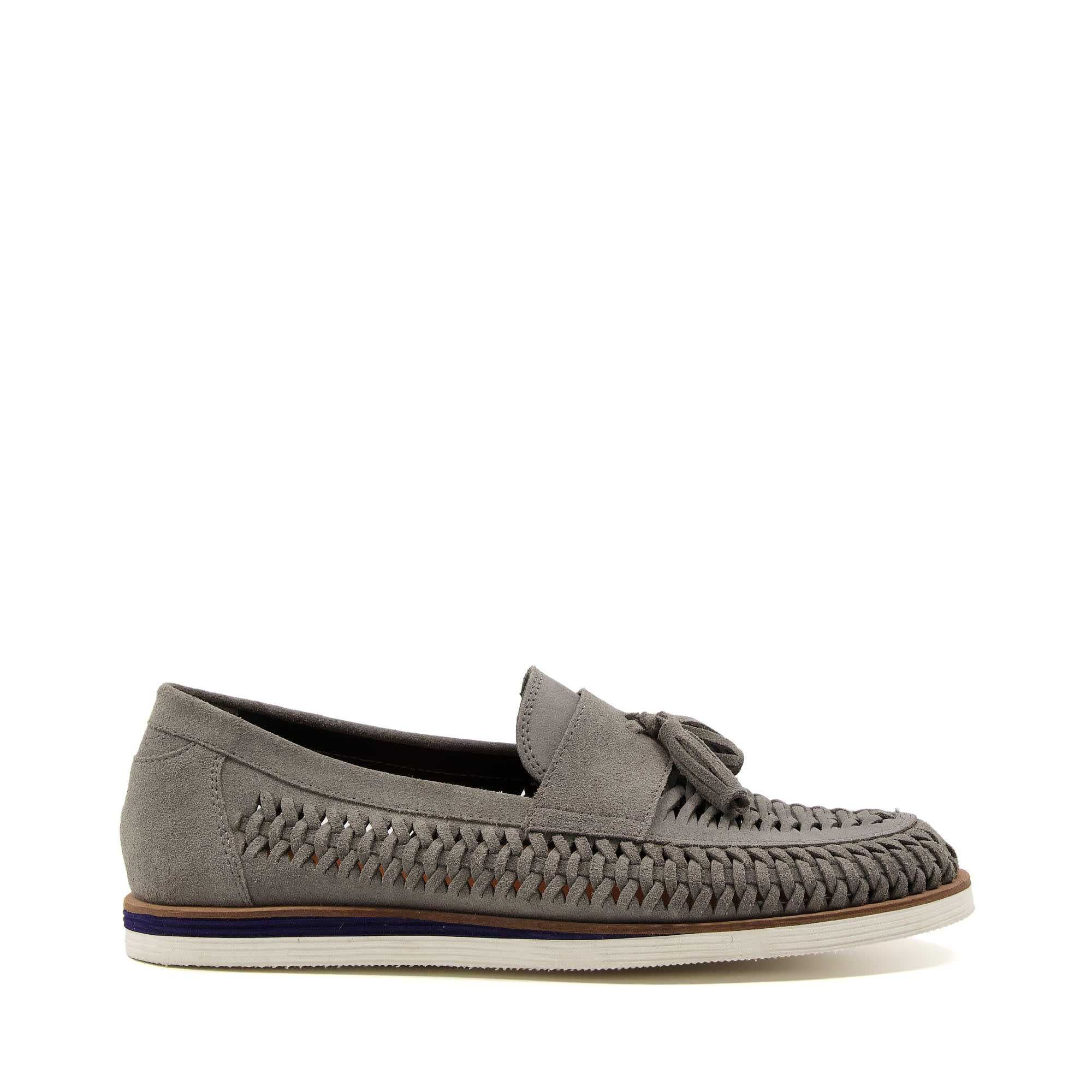 Pantofi loafers tassel 42 Dune London piele naturala impletita