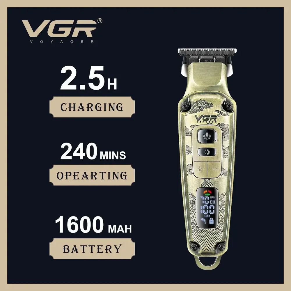 Уникална Професионална Машинка Тример за подстригване VGR-901 машина