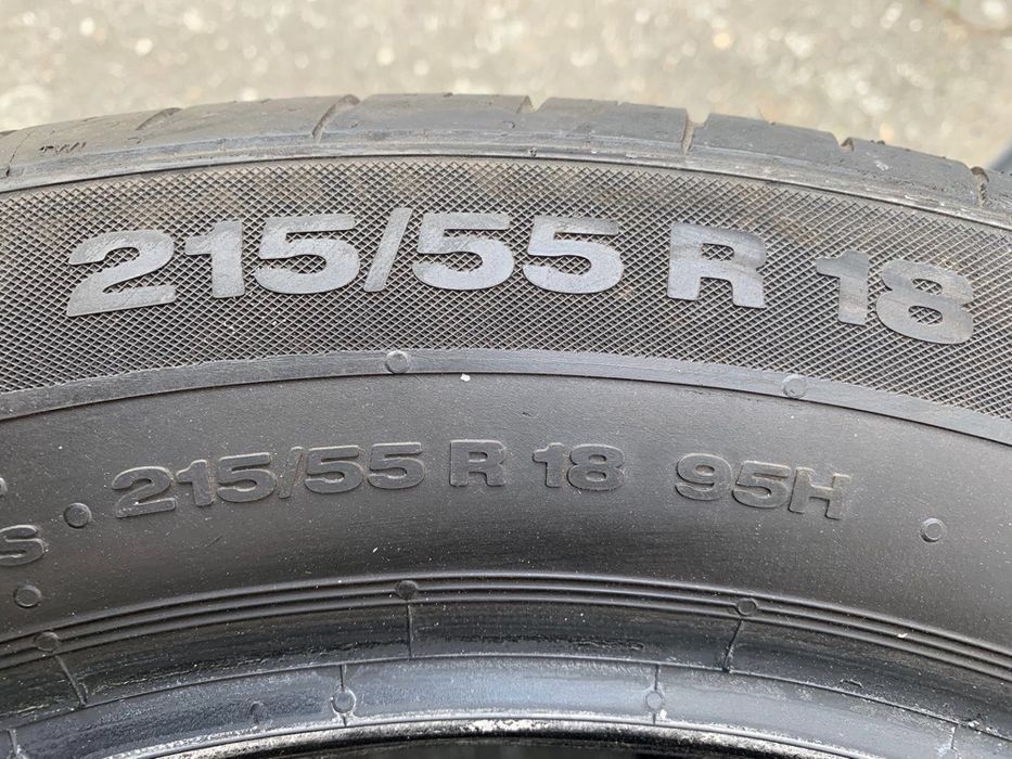 Anvelope vara 215/55/18 CONTINENTAL DOT 2017