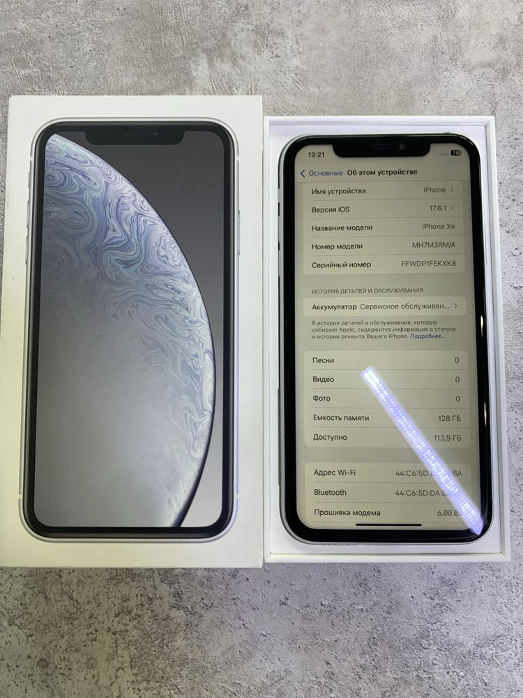 iphone XR память 128 гб