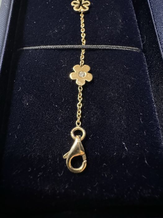 Bratara Aur 18k cu Diamante Ole Lynggaard originala