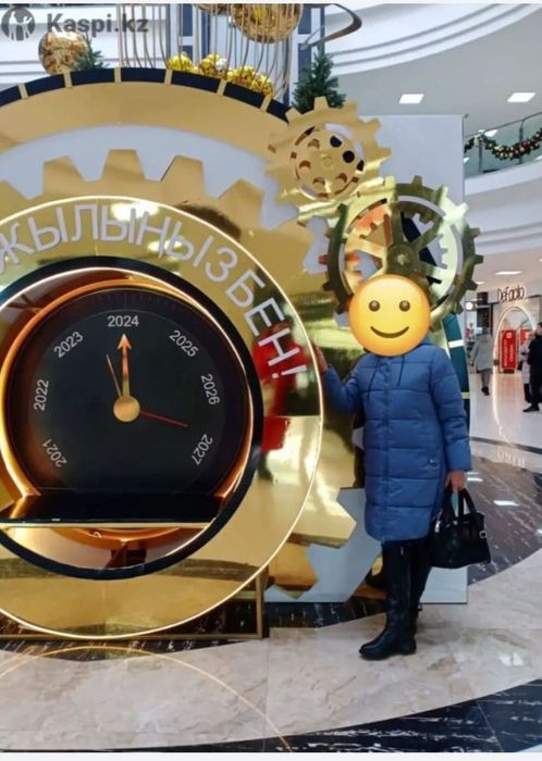 Пуховик зимний женский