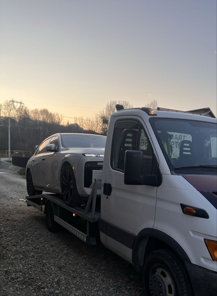 Tractari auto Pitesti Non-Stop, Transport marfa pe platforma,