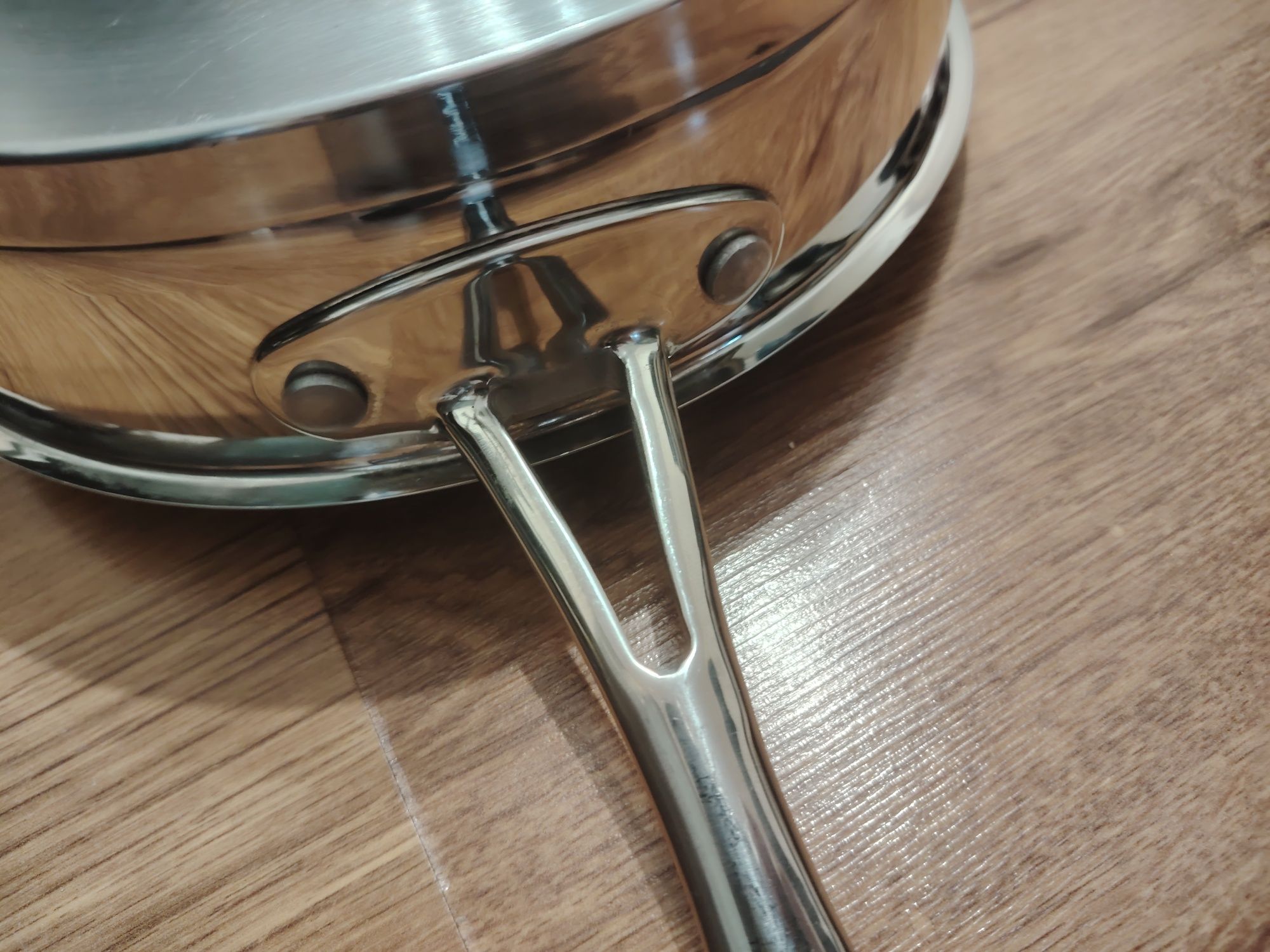 Тиган от inox 24 см