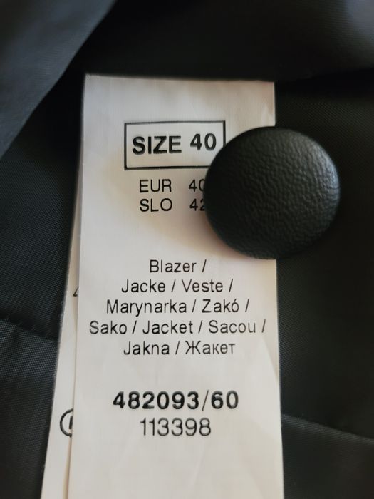 Sacou nou, a fost doar spalat