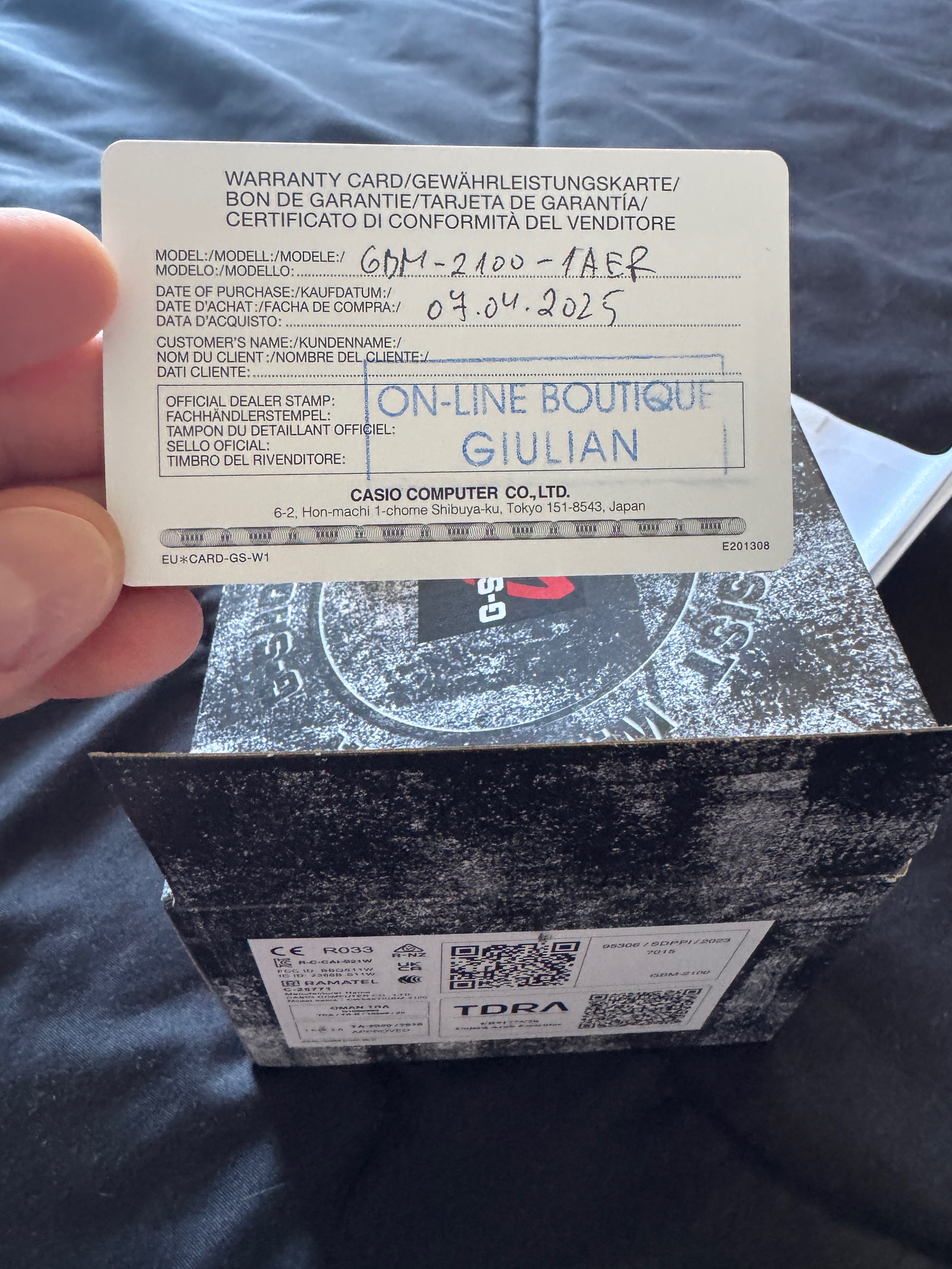 CASIO G-SHOCK GBM-2100 Solar 44mm