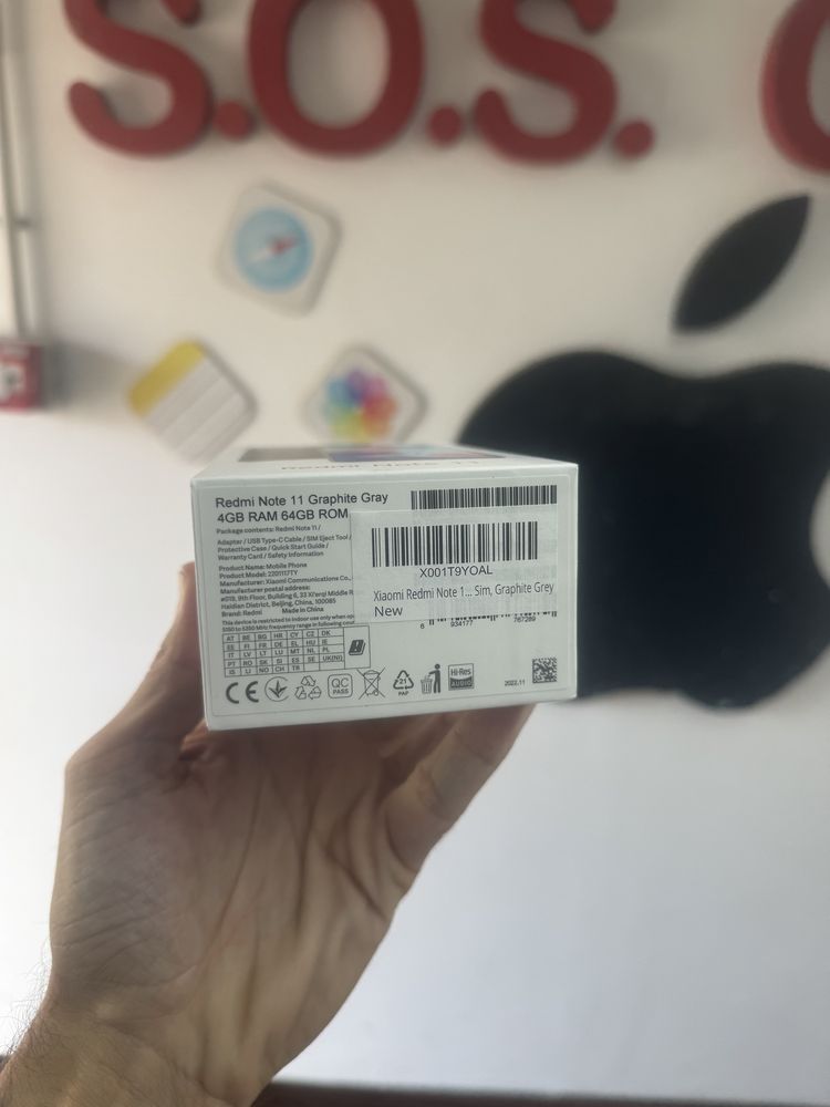 Vând Redmi Note 11 64Gb Nou(Sigilat)