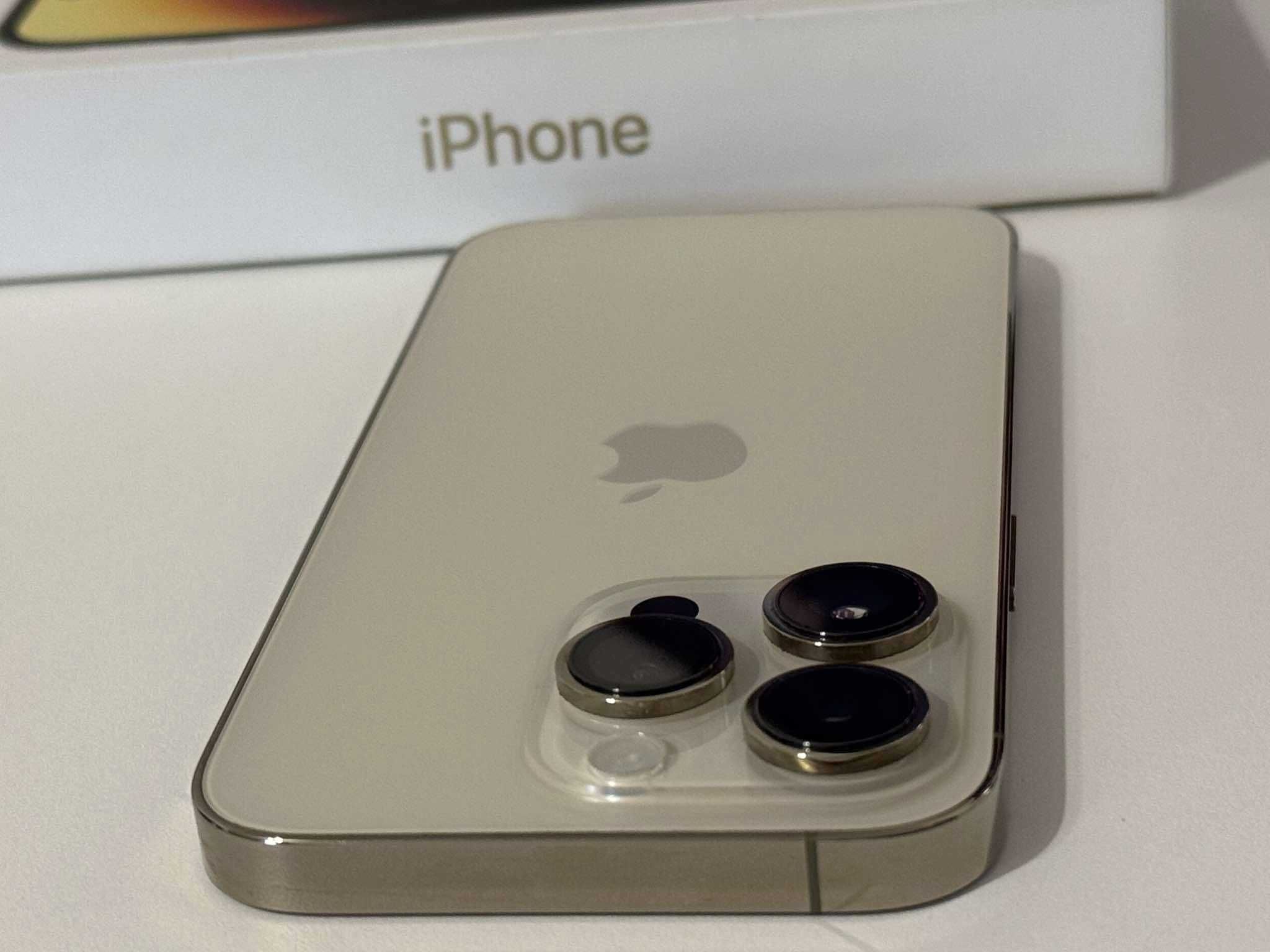 Бартер! Перфектен! iPhone 14 Pro 256GB Gold (Златен)