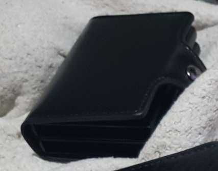 Алуминиев автоматичен картодържач органайзер за карти, Rfid защита