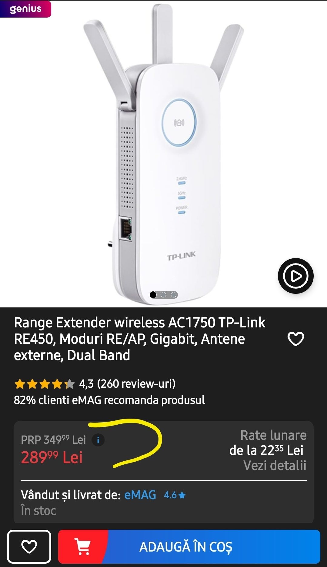 Range extender TP-LINK