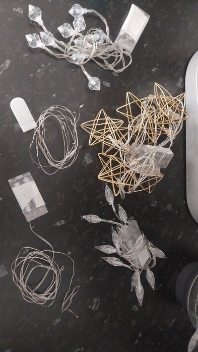 Елочные украшения. Светящиеся гирлянды.