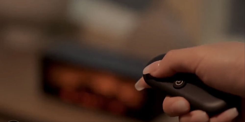 Umidificator Semineu cu efect de flacara