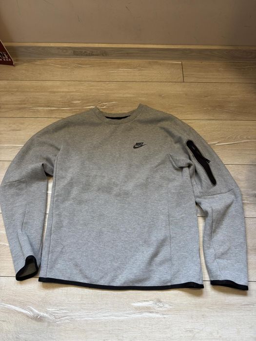 Комплект tech fleece сив S долнище и горнище S