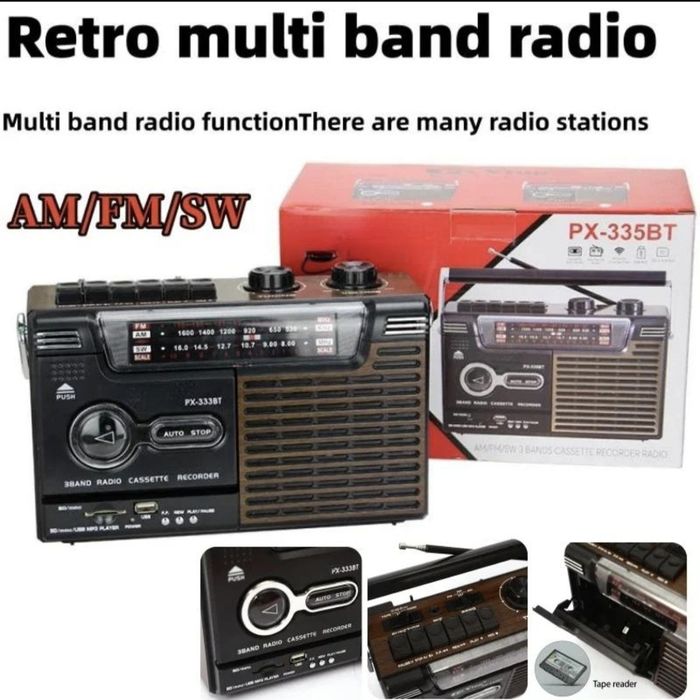 Radio casetofon micro SD usb