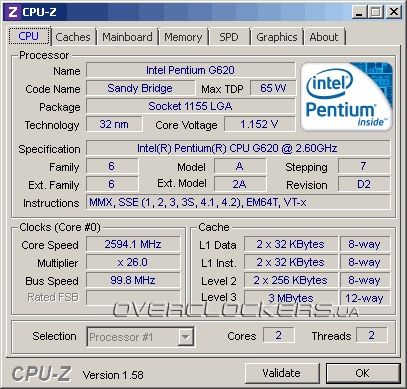 Продам Процессор Intel Pentium G620 сокет 1155