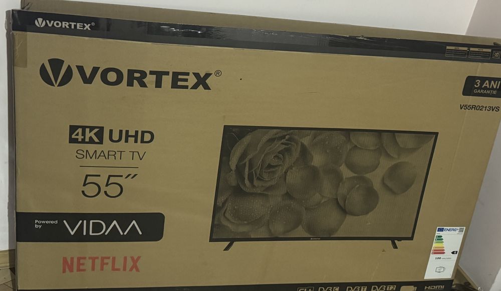 Televizor vortex smart 4k 55” smart TV