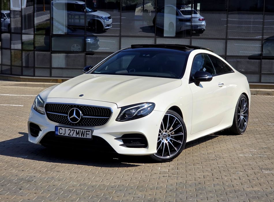Mercedes Benz. E220d Coupe AMG. Accept si unele variante.