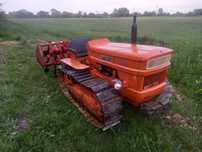 tractor Fiat model 555 cu sinile